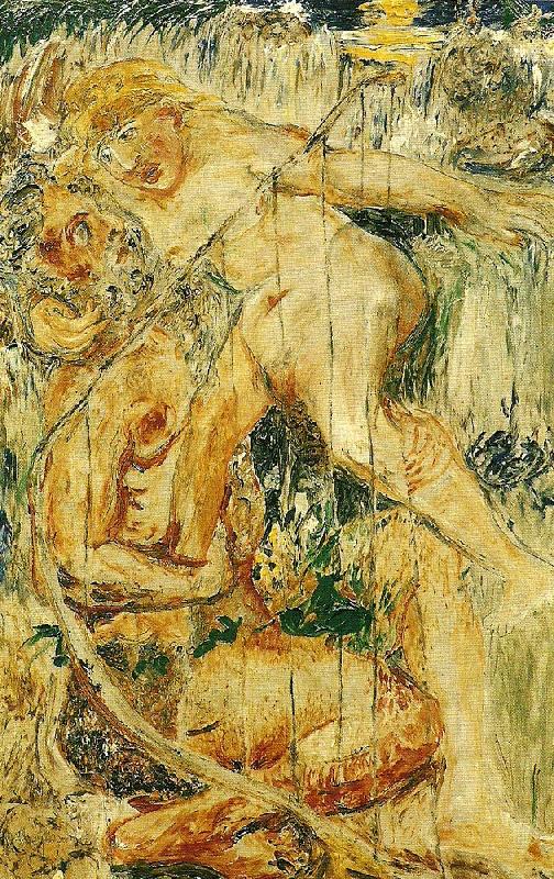 Ernst Josephson nacken och jungfrun Germany oil painting art